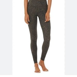 ALO High-Waist Vapor Leopard Leggings